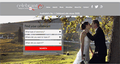 Desktop Screenshot of celebrante.com.au